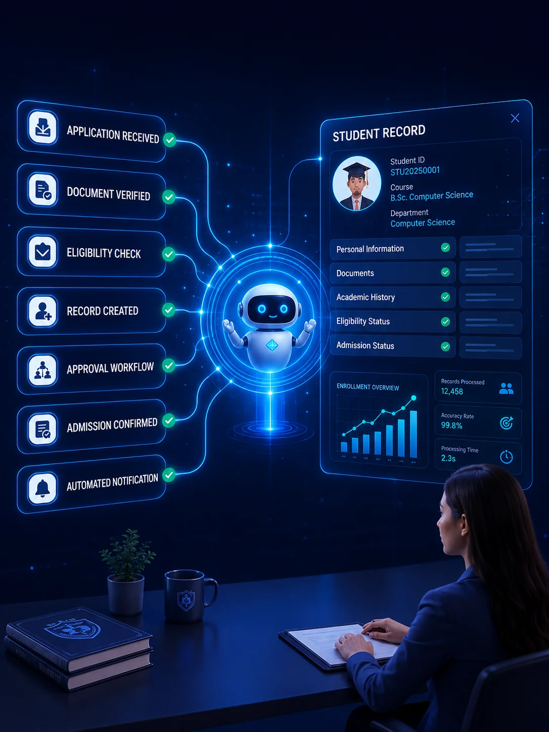 Our Solution: Smarter Admissions with Agentic AI