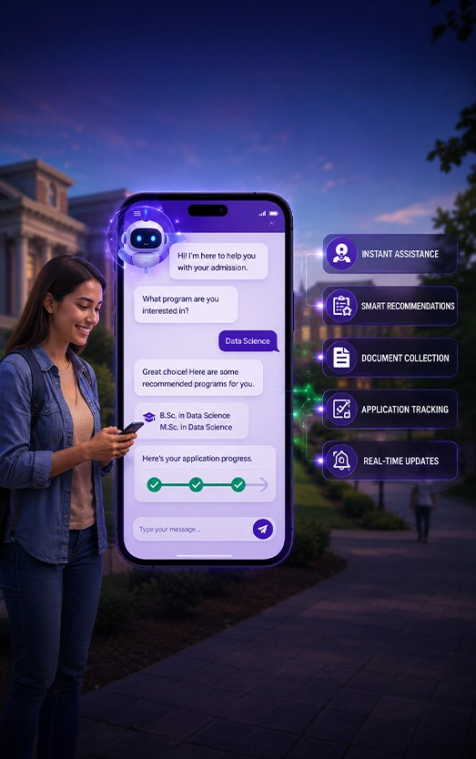 An Intelligent AI Solution for Smarter University Enrollment