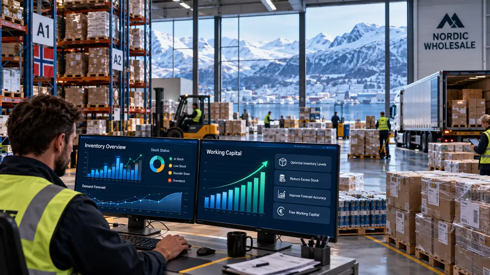 AI Inventory Intelligence Frees Working Capital for a Nordic Wholesaler