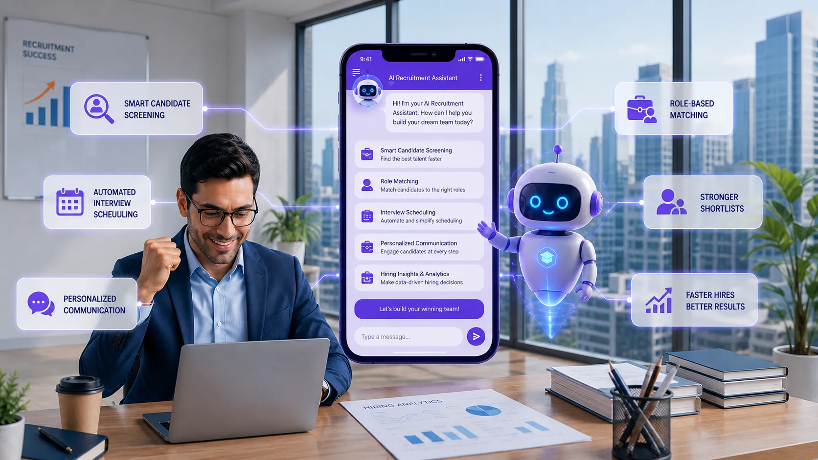 Automated Agent & Staff Hiring for a Real Estate Enterprise