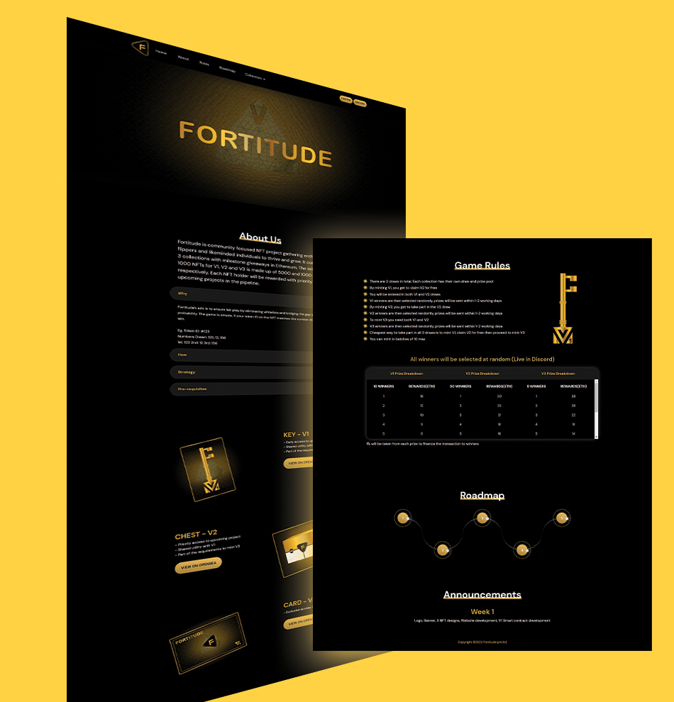 key features Fortitude