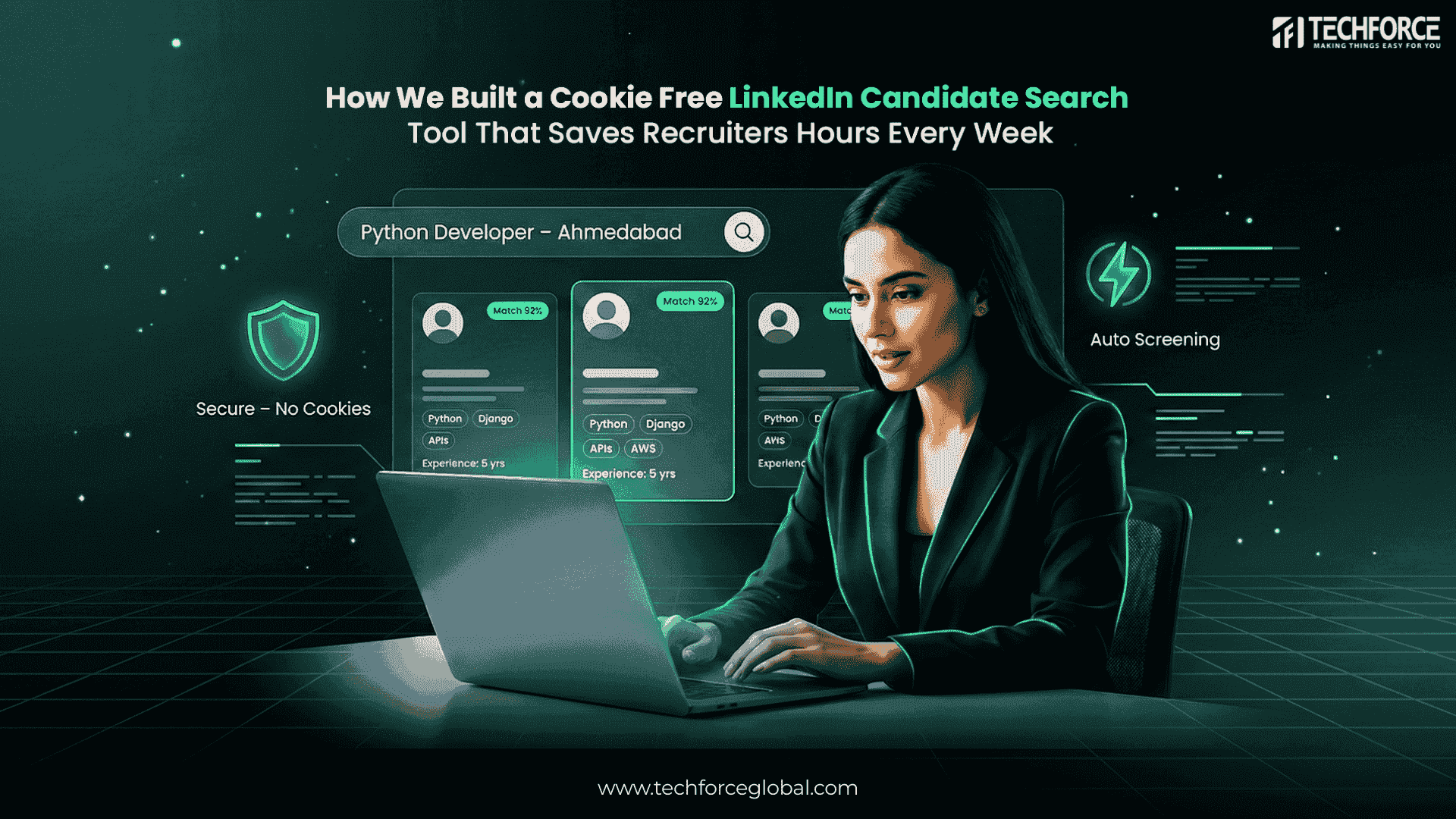 How to Extract LinkedIn Candidate Data Without Cookies or Login Credentials
