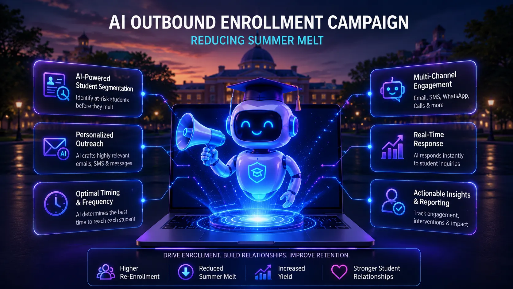AI Outbound Enrollment Campaign (Reducing Summer Melt)