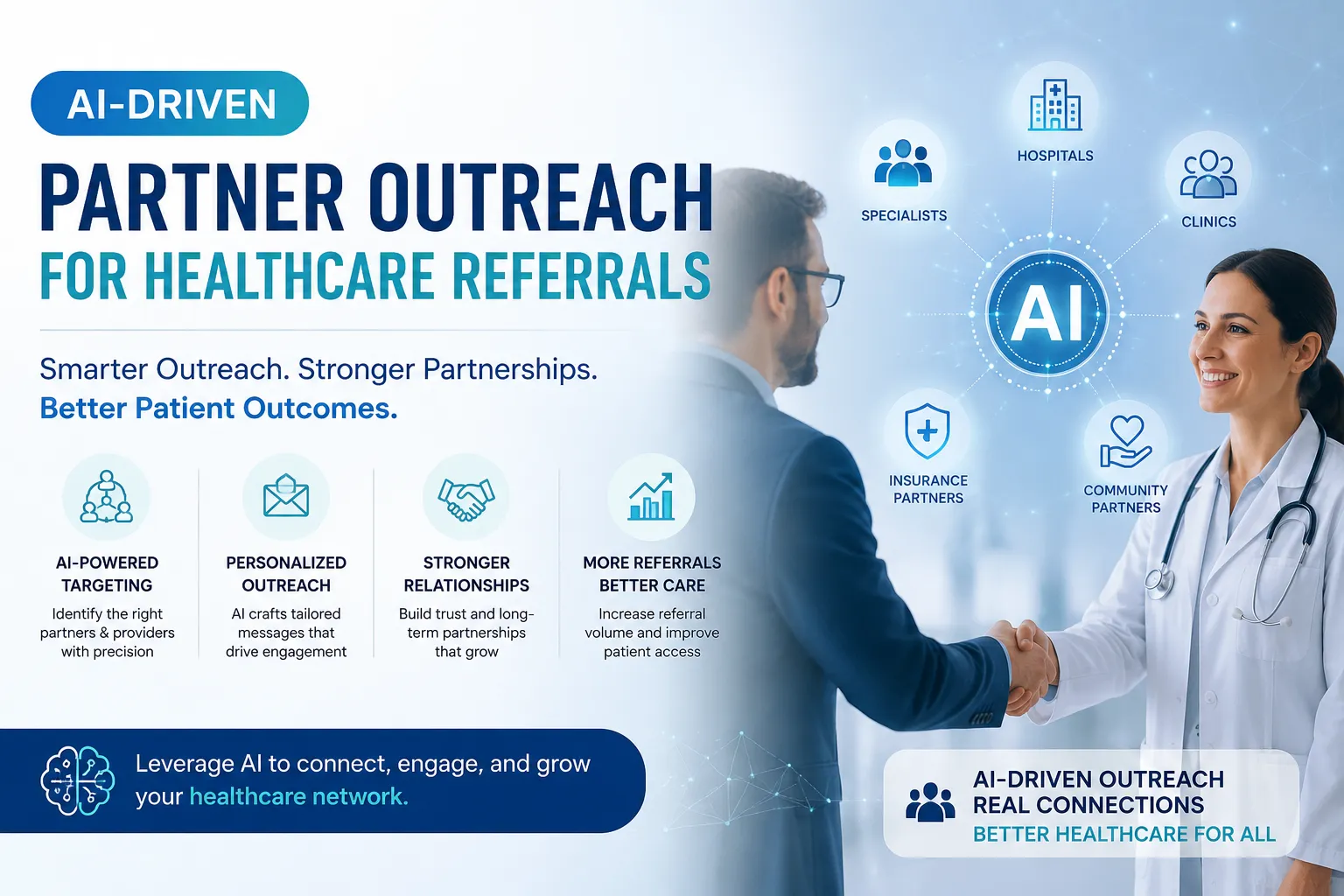 AI-Driven Partner Outreach for Healthcare Referrals